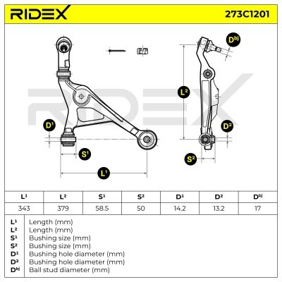 Wahacz RIDEX 273C1201 273C1201 - foto 8