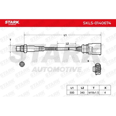 Sonda Lambda Stark SKLS-0140674 SKLS-0140674 - foto 6