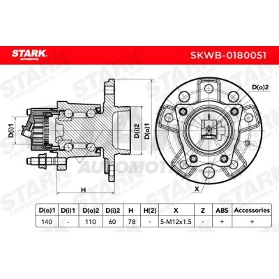 Łożysko Koła Stark SKWB-0180051 SKWB-0180051 - foto 3