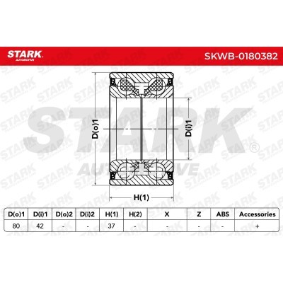 Łożysko Koła Stark SKWB-0180382 SKWB-0180382 - foto 4