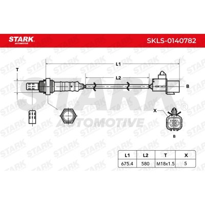 Sonda Lambda Stark SKLS-0140782 SKLS-0140782 - foto 6