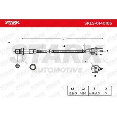 Sonda Lambda Stark SKLS-0140106 SKLS-0140106 - foto 7