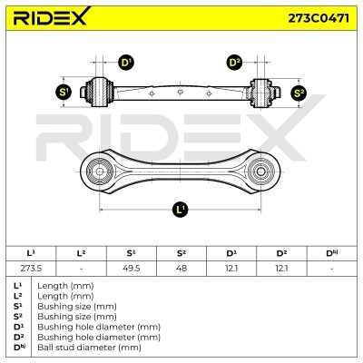 Wahacz RIDEX 273C0471 273C0471 - foto 6