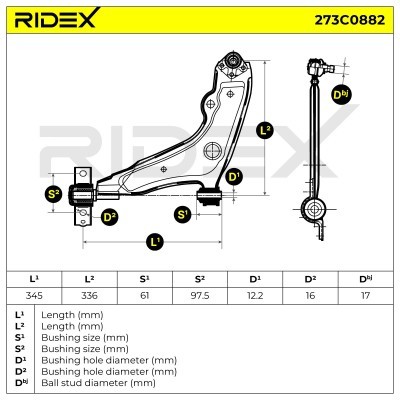 Wahacz RIDEX 273C0882 273C0882 - foto 7