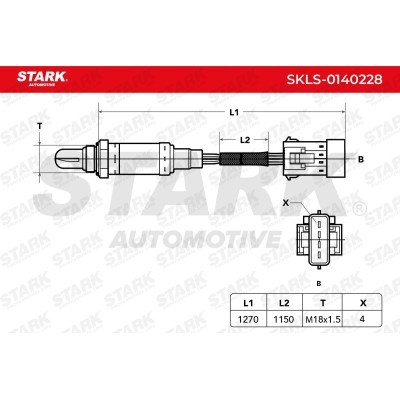 Sonda Lambda Stark SKLS-0140228 SKLS-0140228 - foto 3