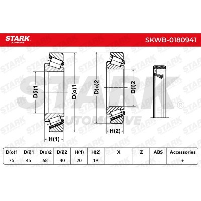 Łożysko Koła Stark SKWB-0180941 SKWB-0180941 - foto 6