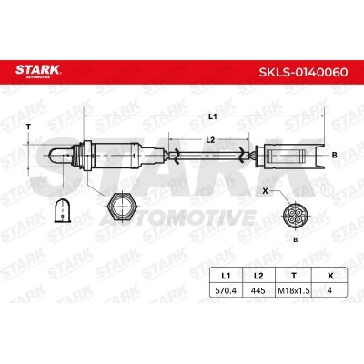 Sonda Lambda Stark SKLS-0140060 SKLS-0140060 - foto 3