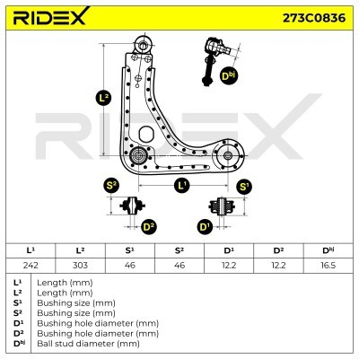 Wahacz RIDEX 273C0836 273C0836 - foto 7