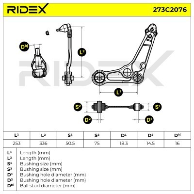 Wahacz RIDEX 273C2076 273C2076 - foto 6
