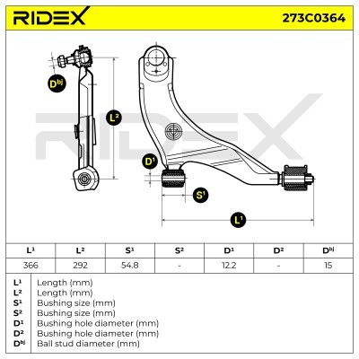 Wahacz RIDEX 273C0364 273C0364 - foto 7