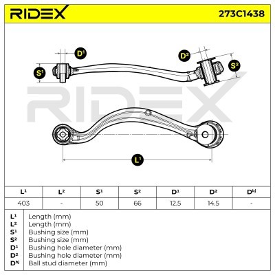 Wahacz RIDEX 273C1438 273C1438 - foto 5