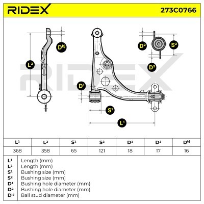 Wahacz RIDEX 273C0766 273C0766 - foto 6