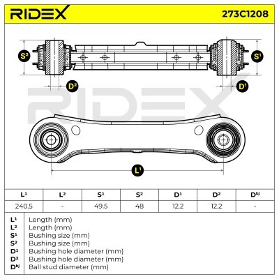 Wahacz RIDEX 273C1208 273C1208 - foto 6
