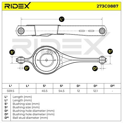 Wahacz RIDEX 273C0887 273C0887 - foto 6