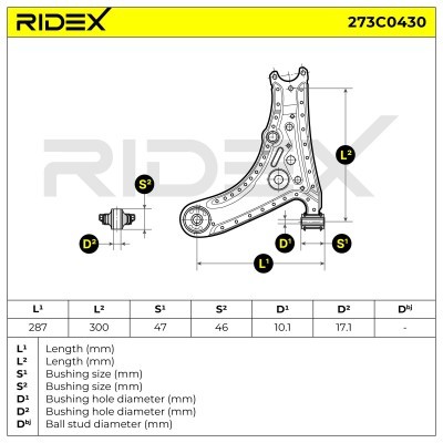 Wahacz RIDEX 273C0430 273C0430 - foto 4
