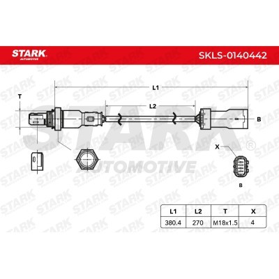 Sonda Lambda Stark SKLS-0140442 SKLS-0140442 - foto 5