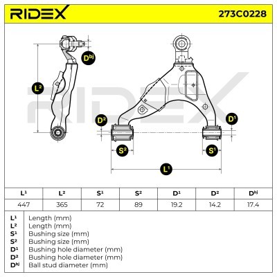 Wahacz RIDEX 273C0228 273C0228 - foto 8