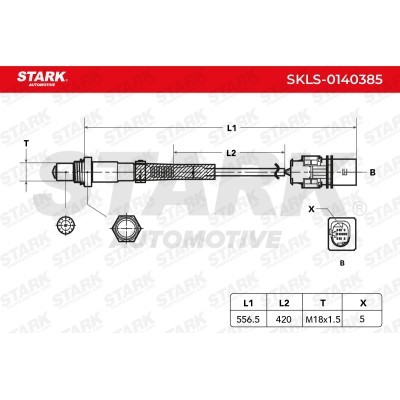 Sonda Lambda Stark SKLS-0140385 SKLS-0140385 - foto 6