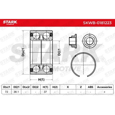 Łożysko Koła Stark SKWB-0181223 SKWB-0181223 - foto 4