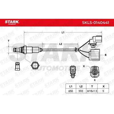 Sonda Lambda Stark SKLS-0140441 SKLS-0140441 - foto 7