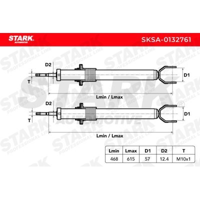 Amortyzator Stark SKSA-0132761 SKSA-0132761 - foto 5