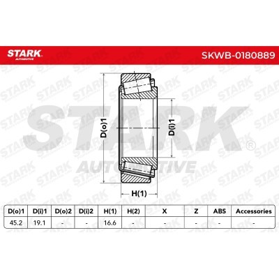 Łożysko Koła Stark SKWB-0180889 SKWB-0180889 - foto 3