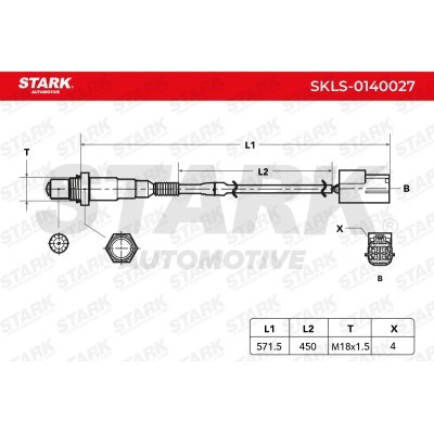Sonda Lambda Stark SKLS-0140027 SKLS-0140027 - foto 3