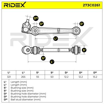 Wahacz RIDEX 273C0261 273C0261 - foto 4