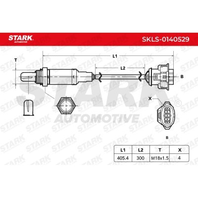 Sonda Lambda Stark SKLS-0140529 SKLS-0140529 - foto 5