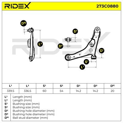 Wahacz RIDEX 273C0880 273C0880 - foto 6