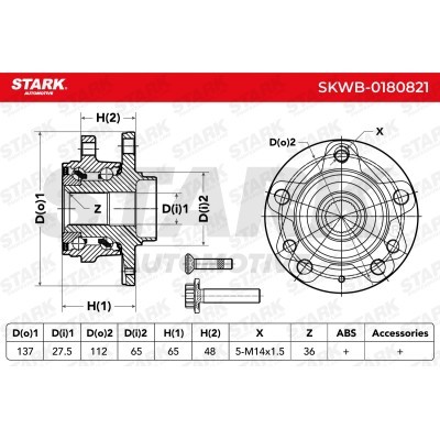 Łożysko Koła Stark SKWB-0180821 SKWB-0180821 - foto 6
