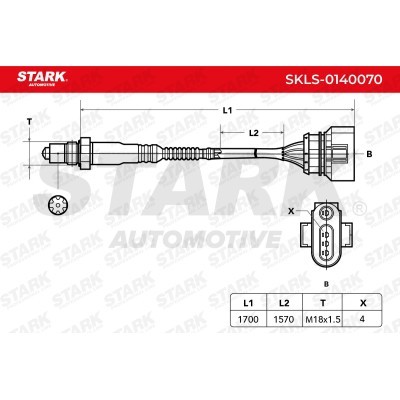 Sonda Lambda Stark SKLS-0140070 SKLS-0140070 - foto 6