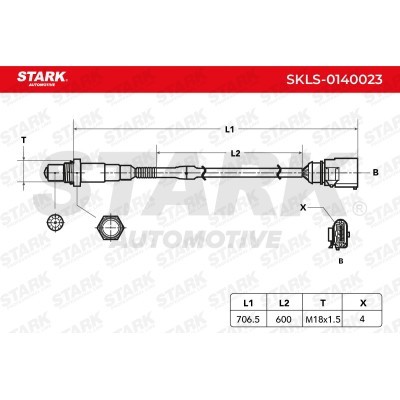 Sonda Lambda Stark SKLS-0140023 SKLS-0140023 - foto 3