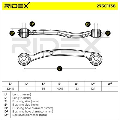Wahacz RIDEX 273C1138 273C1138 - foto 6