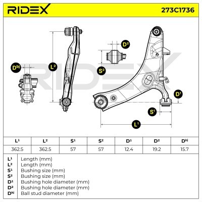 Wahacz RIDEX 273C1736 273C1736 - foto 9