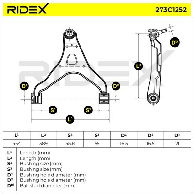 Wahacz RIDEX 273C1252 273C1252 - foto 6