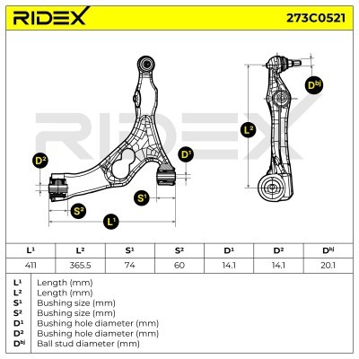 Wahacz RIDEX 273C0521 273C0521 - foto 5