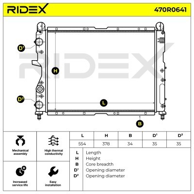 Chłodnica RIDEX 470R0641 470R0641 - foto 7