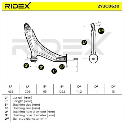 Wahacz RIDEX 273C0630 273C0630 - foto 4