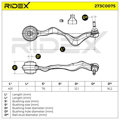 Wahacz RIDEX 273C0075 273C0075 - foto 7