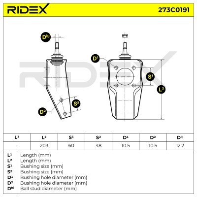 Wahacz RIDEX 273C0191 273C0191 - foto 5