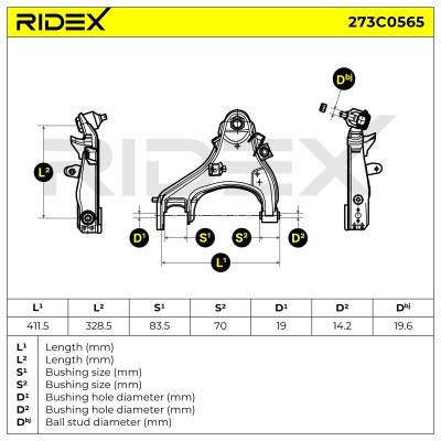 Wahacz RIDEX 273C0565 273C0565 - foto 6