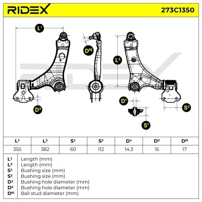 Wahacz RIDEX 273C1350 273C1350 - foto 5