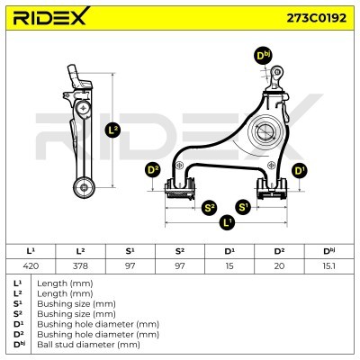 Wahacz RIDEX 273C0192 273C0192 - foto 4
