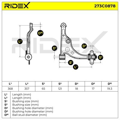 Wahacz RIDEX 273C0878 273C0878 - foto 5