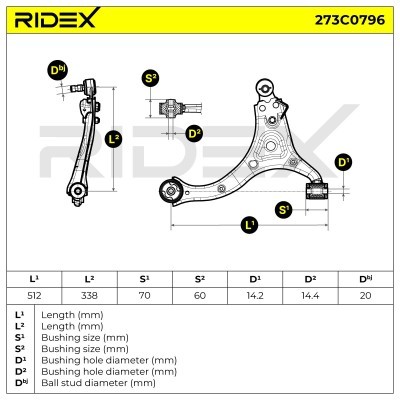 Wahacz RIDEX 273C0796 273C0796 - foto 5