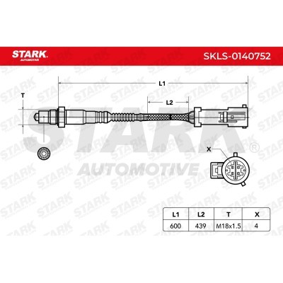 Sonda Lambda Stark SKLS-0140752 SKLS-0140752 - foto 6