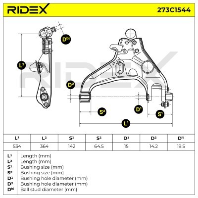 Wahacz RIDEX 273C1544 273C1544 - foto 8