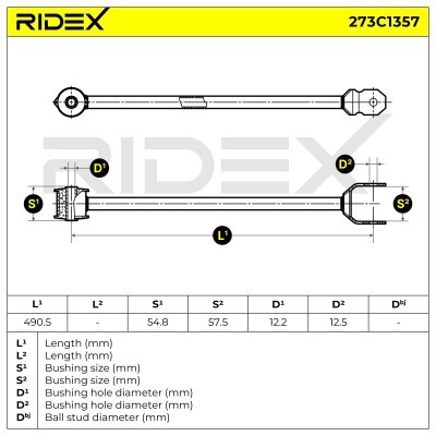 Wahacz RIDEX 273C1357 273C1357 - foto 5