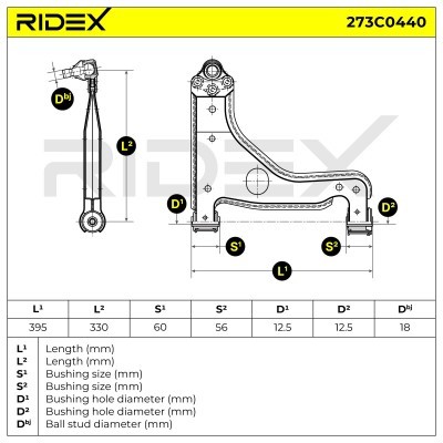 Wahacz RIDEX 273C0440 273C0440 - foto 4